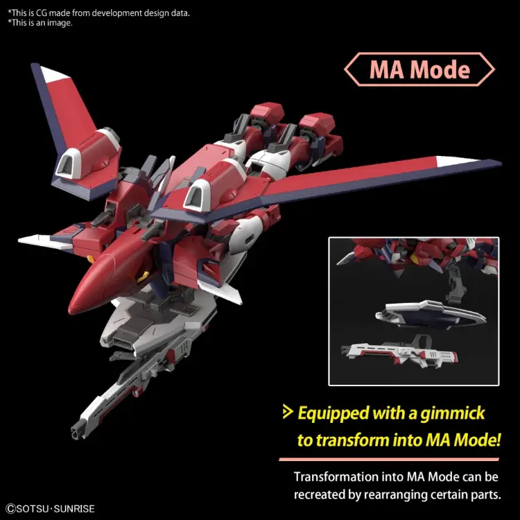 GUNDAM - Zestaw modelarski HG 1/144 Immortal Justice Gundam