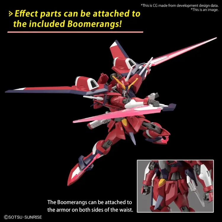 GUNDAM - Zestaw modelarski HG 1/144 Immortal Justice Gundam