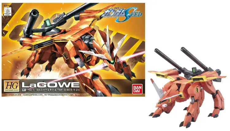 GUNDAM - HG R11 LaGOWE TMF/A-803 1/144 - Zestaw modelarski