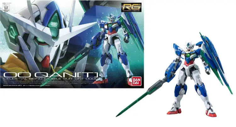 GUNDAM - RG 1/144 OO QANT - Zestaw modelarski