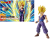 DRAGON BALL - Zestaw modelarski - Super Sayan 2 Son Gohan