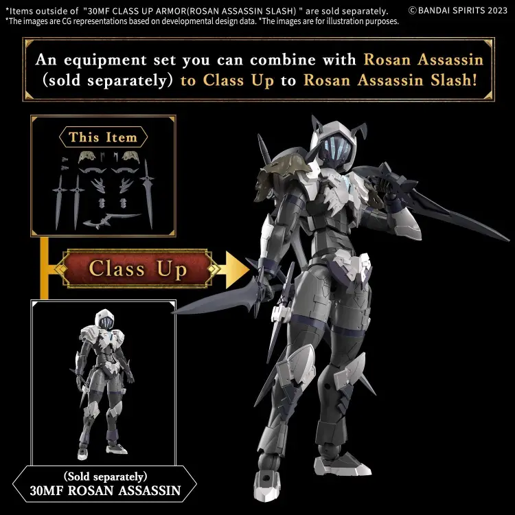 30MF - Class Up Armor (Rosan Assassin Splash) - Zestaw modelarski
