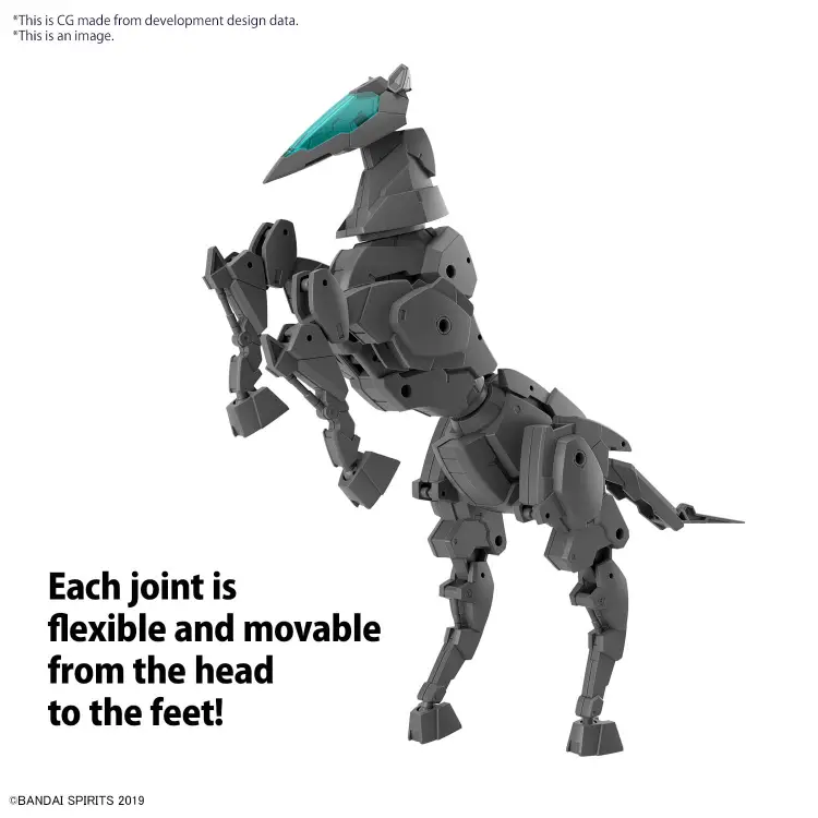 30MM - 1/144 Pojazd z rozszerzonym uzbrojeniem (Horse Mecha) Dark - Zestaw modelarski
