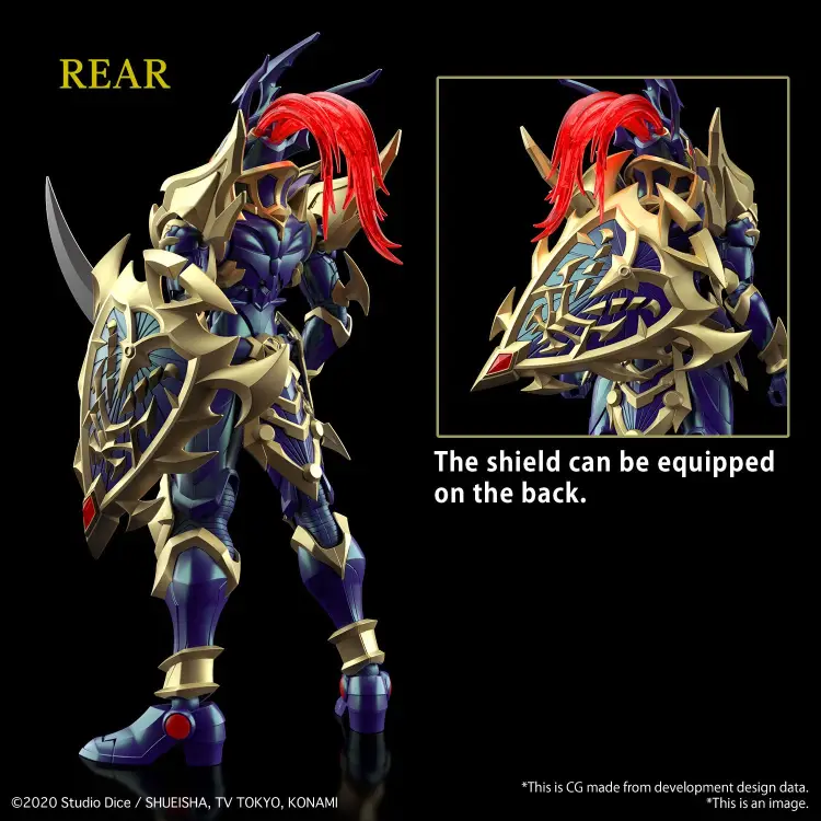 YU-GI-OH! - Figure-rise Standard Ampl. Zestaw modelarski Black Luster Soldier