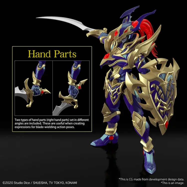 YU-GI-OH! - Figure-rise Standard Ampl. Zestaw modelarski Black Luster Soldier