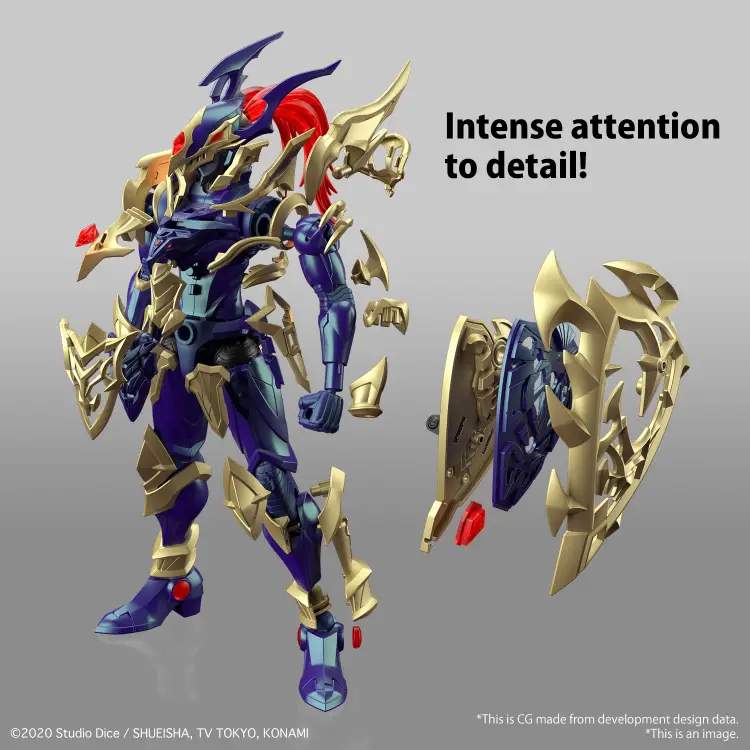 YU-GI-OH! - Figure-rise Standard Ampl. Zestaw modelarski Black Luster Soldier