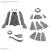 30MM - 1/144 Option Parts Set 14 (Multi Cloth) - Zestaw modelarski