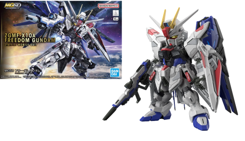 GUNDAM - Master Grade SD Freedom Gundam - Zestaw modelarski