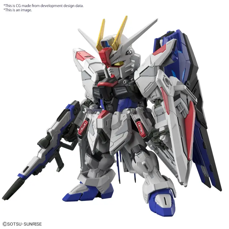 GUNDAM - Master Grade SD Freedom Gundam - Zestaw modelarski