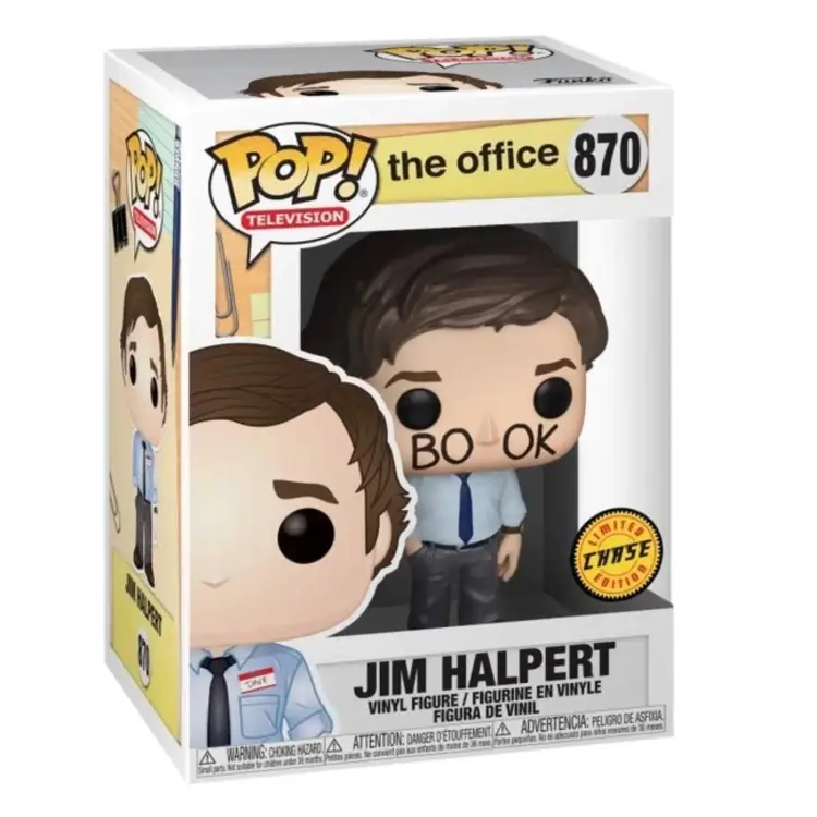 Funko POP! Jim Halpert CHASE - The Office #870