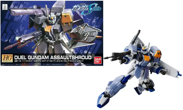 GUNDAM - HG R02 Duel Gundam GAT-X102 1/144 - Zestaw modelarski