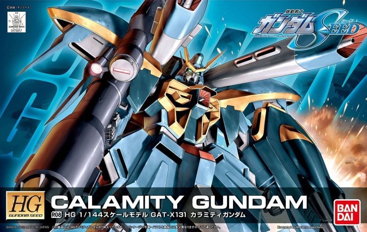 GUNDAM - HG R08 Calamity Gundam GAT-X131 1/144 - Zestaw modelarski
