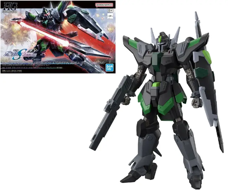 GUNDAM - HG 1/144 Black Knight Squad Rud-ro.A (wstępnie) - Zestaw modelarski