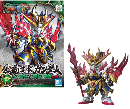 GUNDAM - SD Sangoku Soketsuden Zhang Fei God Gundam - Zestaw modelarski