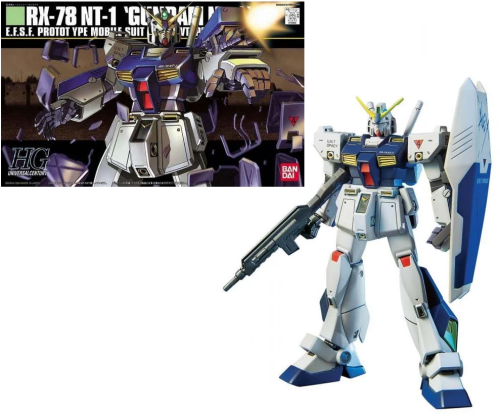 GUNDAM - HGUC 1/144 Gundam NT-1 - Zestaw modelarski