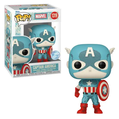 Funko POP! Marvel: Retro Reimagined - Captain America #1319