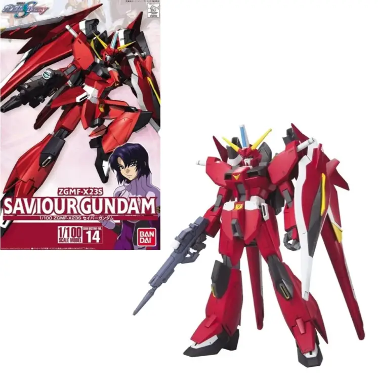 GUNDAM - Zestaw modelarski 1/100 Saviour Gundam