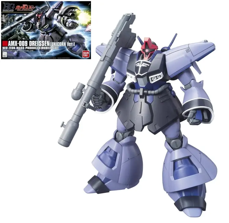 GUNDAM - 1/144 HGUC DREISSEN ( Unicorn Vers. ) - Zestaw modelarski