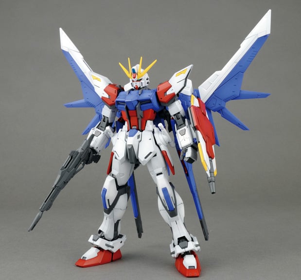 GUNDAM Build Fighters - Zestaw modelarski - MG 1/100 - Strike Gundam Full Pack