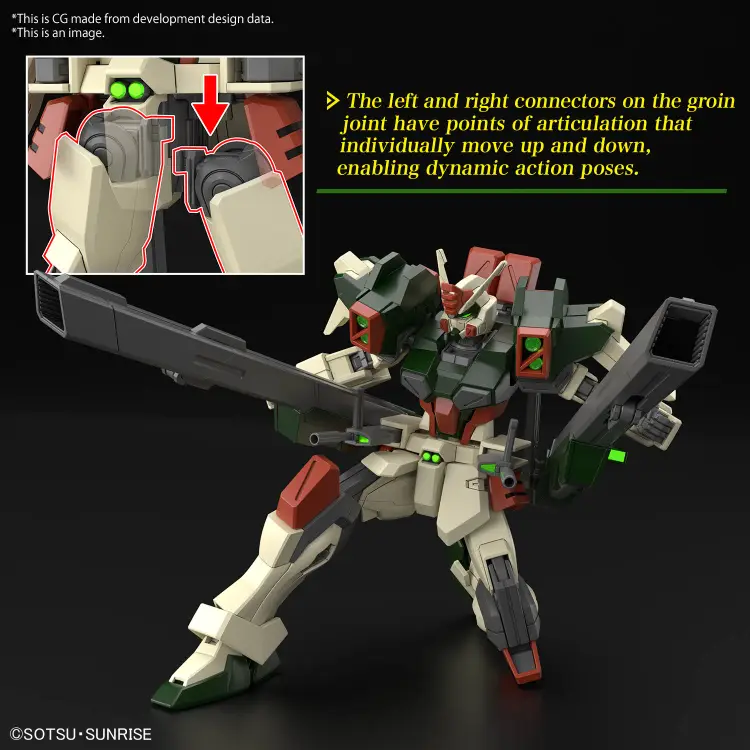 GUNDAM - HG 1/144 Lightning Buster Gundam - Zestaw modelarski