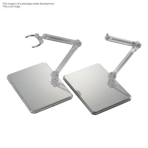 GUNDAM - Zestaw naklejek lustrzanych Action Base 7 (przezroczysty kolor) - Zestaw modelarski