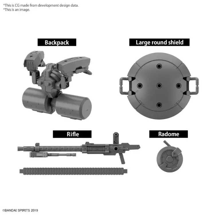 30MM - Dostosuj broń (broń ciężka 2) - Zestaw modelarski