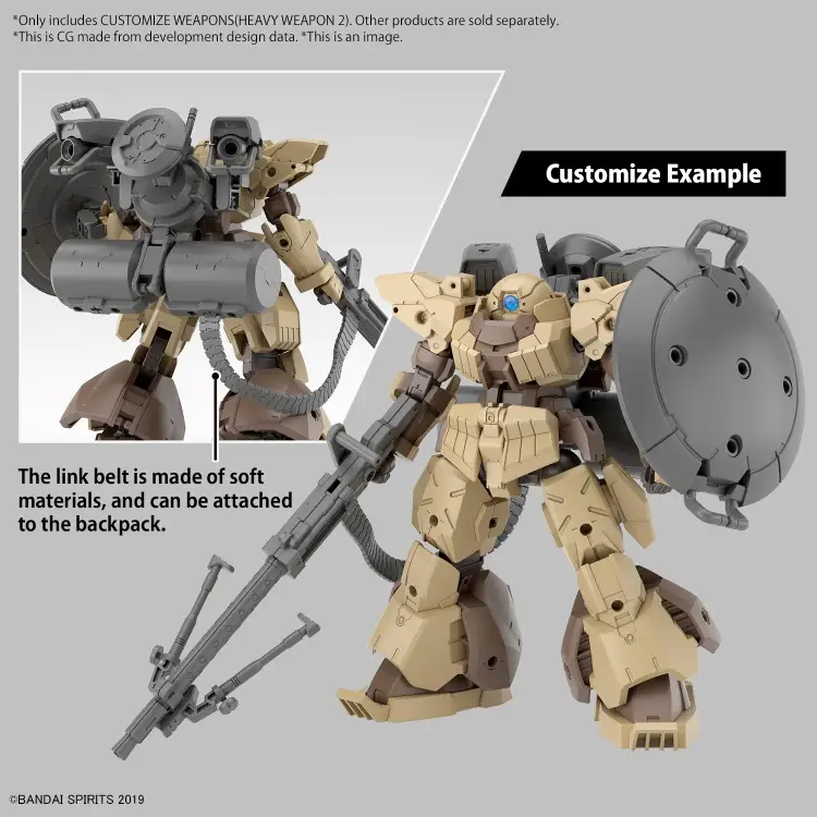 30MM - Dostosuj broń (broń ciężka 2) - Zestaw modelarski