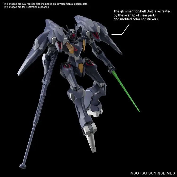 GUNDAM - HG 1/144 Gundam Pharact - Zestaw modelarski
