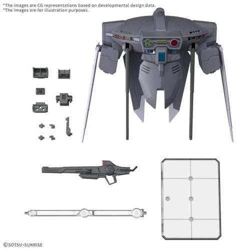 GUNDAM - ZESTAW CZĘŚCI OPCJONALNYCH GUNPLA 15 (CAVALIER AIFRID) - Zestaw modelarski