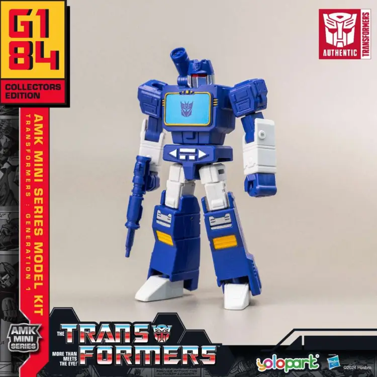 TRANSFORMERS GENERATION ONE - Soundwave - Zestaw modelarski 11 cm