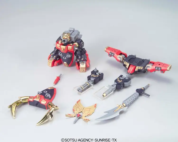 GUNDAM - BB284 Tekki Musha Saiko - Zestaw modelarski