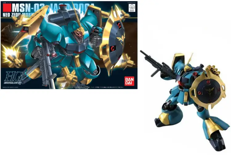 GUNDAM - HGUC 1/144 Jagd Doga (Gyunei) MSN-03 - Zestaw modelarski