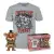Funko POP! Nightmare Freddy GITD + T-Shirt XL -Five Nights at Freddy's #111