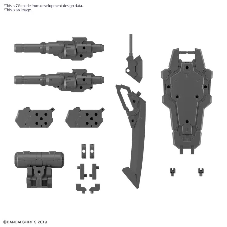 30MM - Dostosuj broń (broń ciężka 1) - Zestaw modelarski