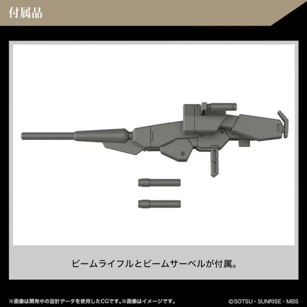 GUNDAM CZAROWNICA Z MERKURY - HG 1/44 Demi Barding - Zestaw modelarski