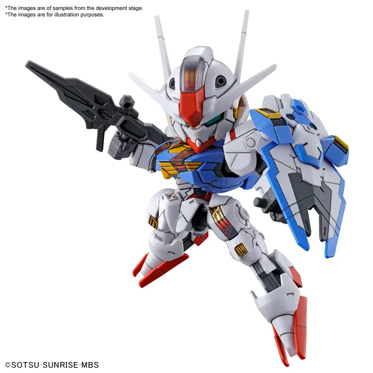 GUNDAM - SD Gundam Ex-Standard Gundam Aerial - Zestaw modelarski