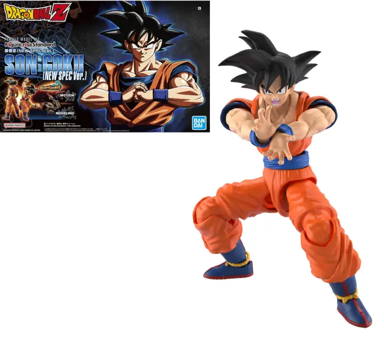 DRAGON BALL - Figurka standardowa Son Goku (nowa wersja specjalna) - Zestaw modelarski