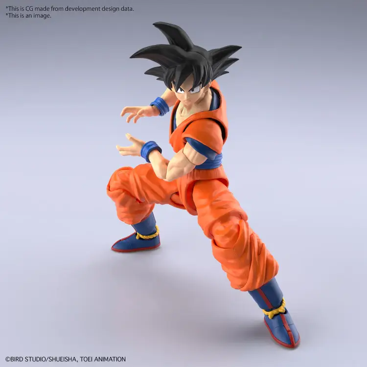 DRAGON BALL - Figurka standardowa Son Goku (nowa wersja specjalna) - Zestaw modelarski