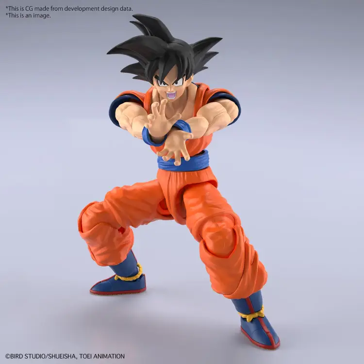 DRAGON BALL - Figurka standardowa Son Goku (nowa wersja specjalna) - Zestaw modelarski