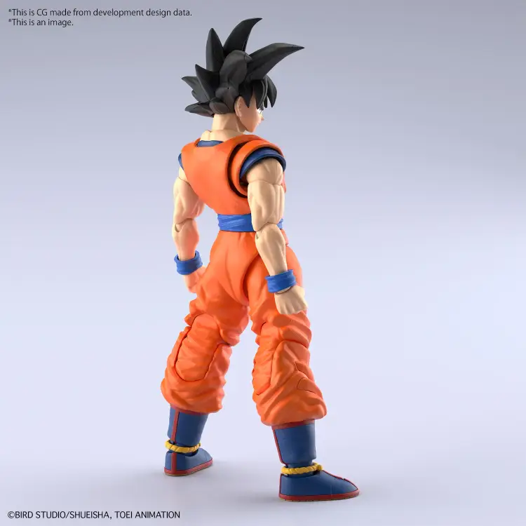 DRAGON BALL - Figurka standardowa Son Goku (nowa wersja specjalna) - Zestaw modelarski