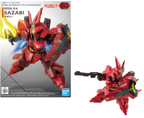 GUNDAM - SD EX Standard Sazabi Gundam SD - Zestaw modelarski
