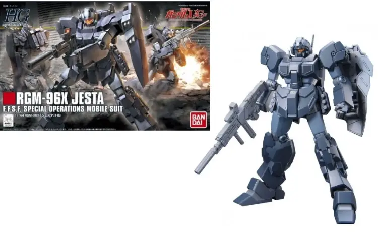 GUNDAM - HG 1/144 Gundam Unicorn RGM-96X Jesta - Zestaw modelarski