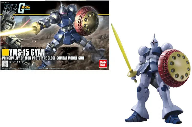 GUNDAM - HGUC YMS-15 Gyan 1/144 - Zestaw modelarski