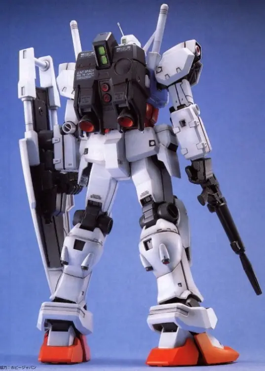 GUNDAM - MG 1/100 Gundam GP01 - Zestaw modelarski