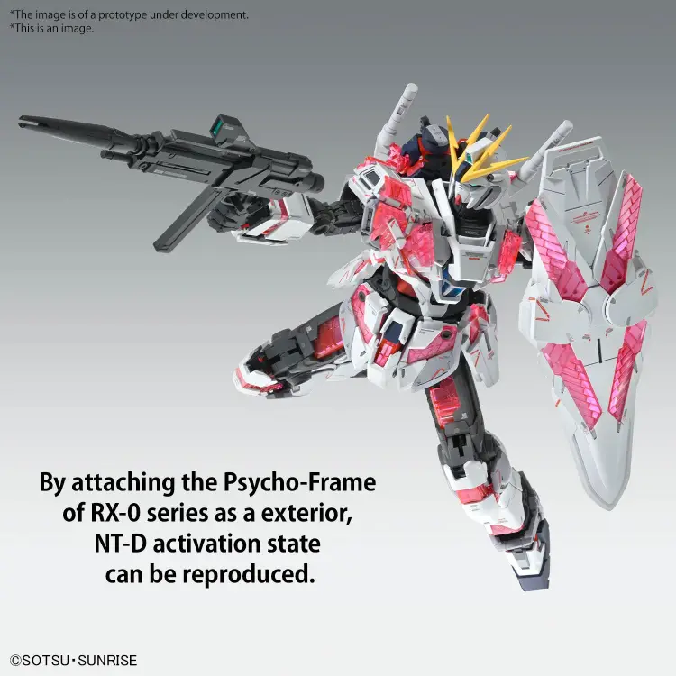 GUNDAM - MG 1/100 Narrative Gundam C-Packs Ver. Ka - Zestaw modelarski