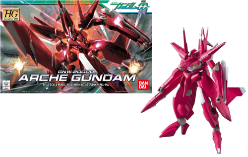 GUNDAM - HG 1/144 Gundam 00 GNW-20000 Ark Gundam - Zestaw modelarski