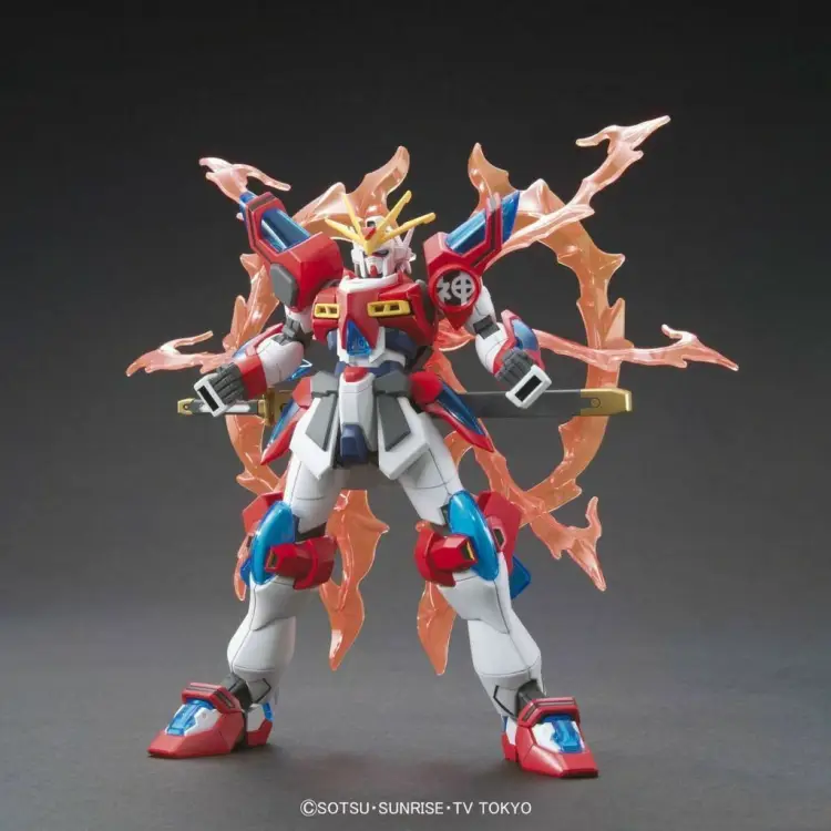 GUNDAM - HGBF Kamiki Burning Gundam 1/144 - Zestaw modelarski