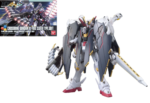 GUNDAM - HGBF 1/144 Crossbone Gundam X1 Full Cloth Ver GBF - Zestaw modelarski