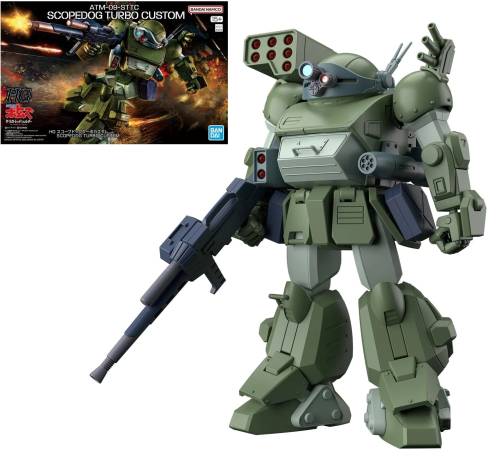 VOTOMS - HG Scopedog Turbo Custom - Zestaw modelarski