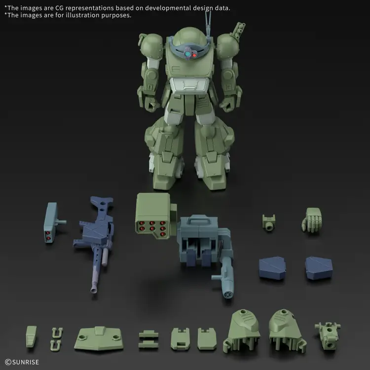 VOTOMS - HG Scopedog Turbo Custom - Zestaw modelarski